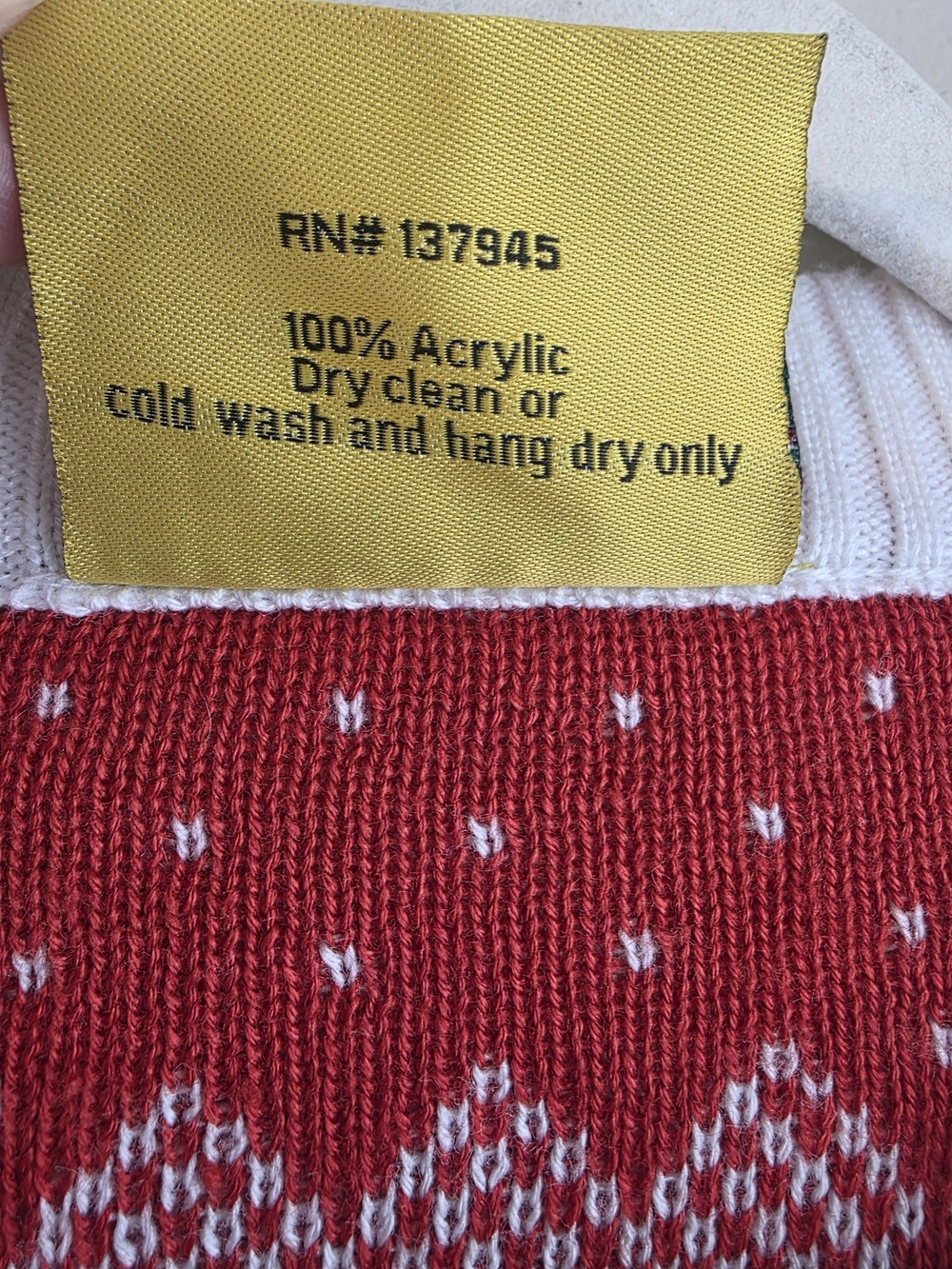 Tipsy Elves Naughty Reindeer Holiday Cardigan Sweater Size L - Picture 10 of 12